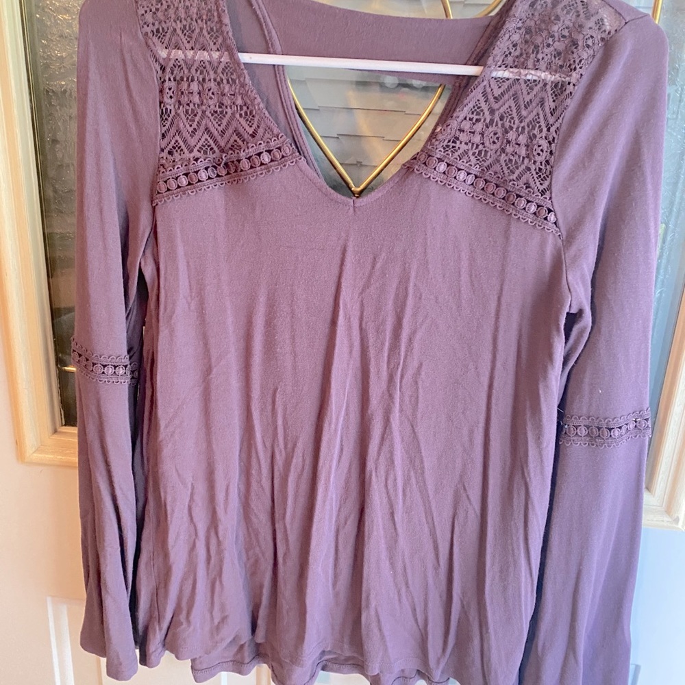 AE Purple Dress Top